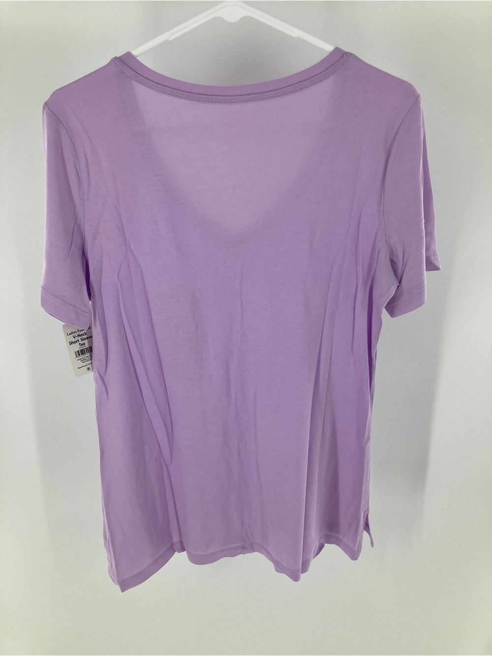 Member's Mark Lavender V-Neck Short Sleeve Tee - Picture 3 of 3